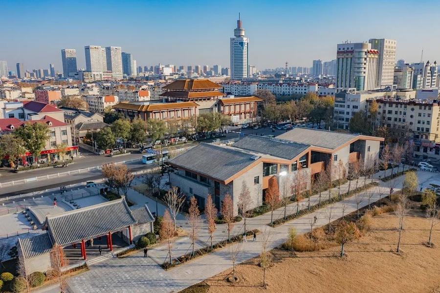 A scenic view of Jining Dayunhe Subitems