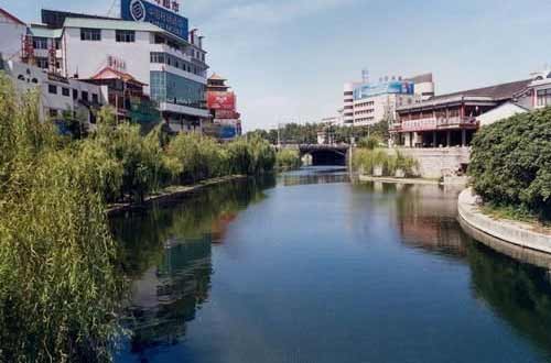 A scenic view of Jining Dayunhe Subitems