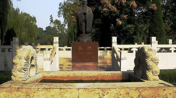 A scenic view of Jining Xiaowangzhuang Muqun