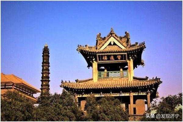 A scenic view of Jining Zengmiao