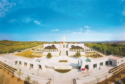 A scenic view of Jining Zhougong Miao