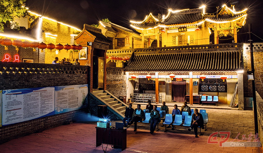 A scenic view of Jinzhong Dazhai Commune Site