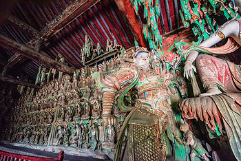 A scenic view of Jinzhong Guanghua Temple Taigu