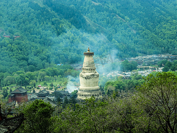 A scenic view of Jinzhong Guanghua Temple Taigu