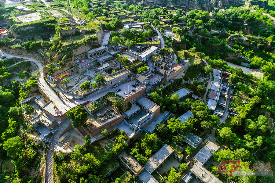 A scenic view of Jinzhong Hongshan Kiln Site