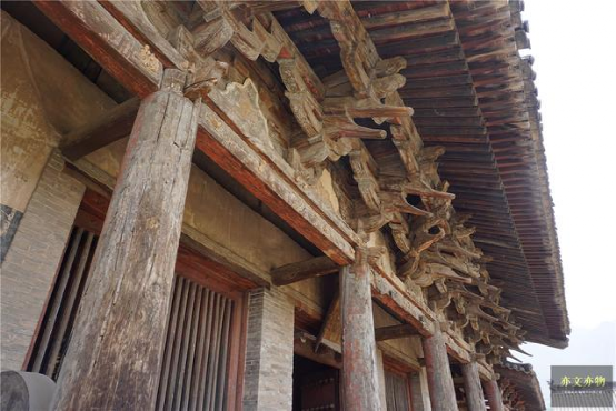 A scenic view of Jinzhong Huiluan Temple Jiexu