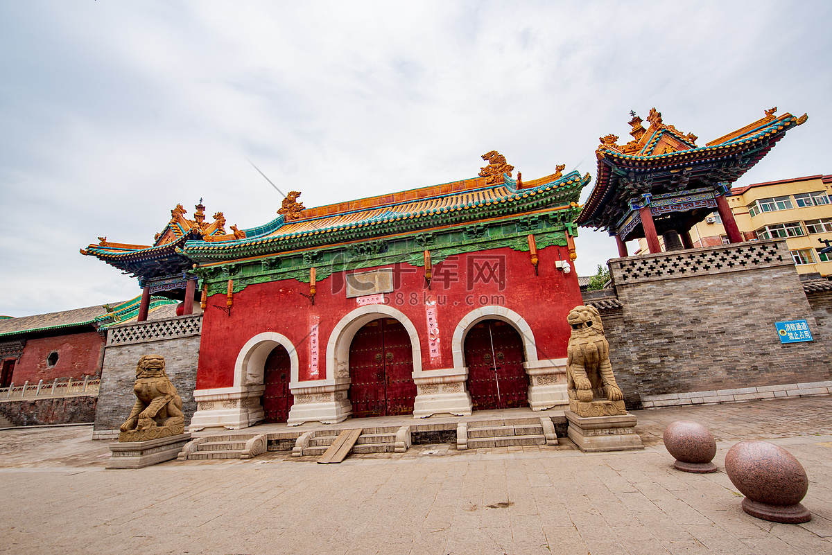 A scenic view of Jinzhong Jiexu Chenghuang Temple