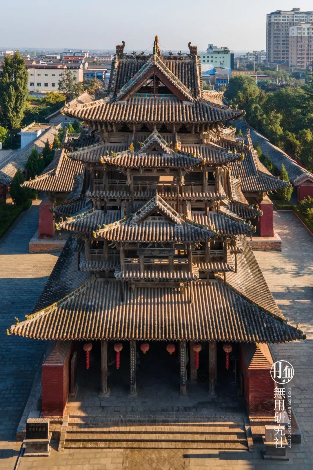 A scenic view of Jinzhong Jiexu Chenghuang Temple