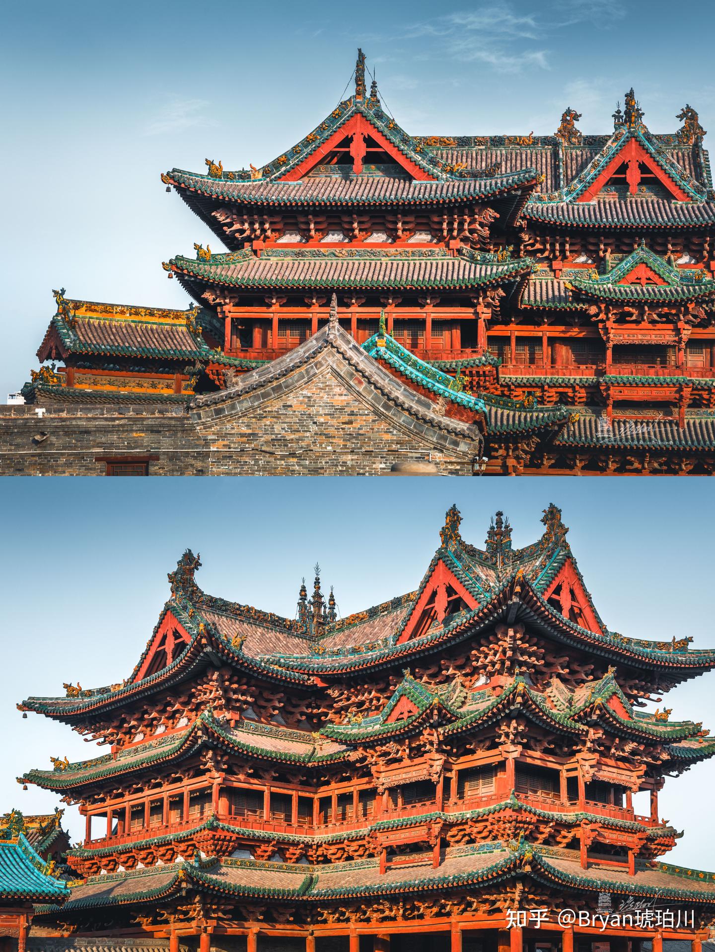 A scenic view of Jinzhong Jiexu Dongyue Temple