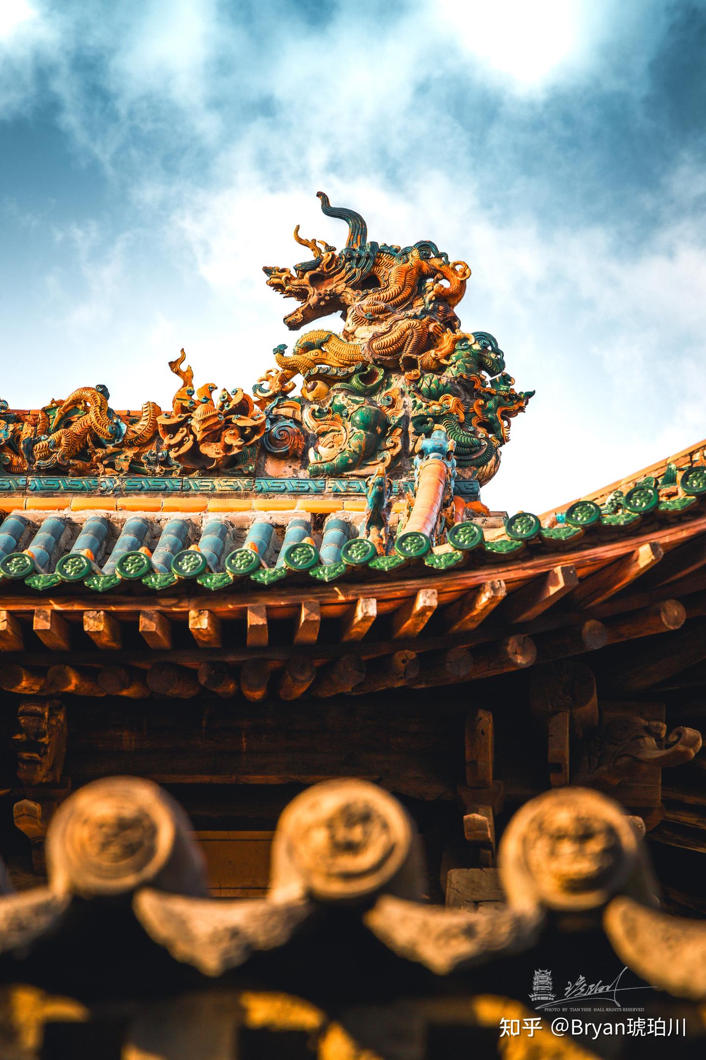 A scenic view of Jinzhong Jiexu Dongyue Temple
