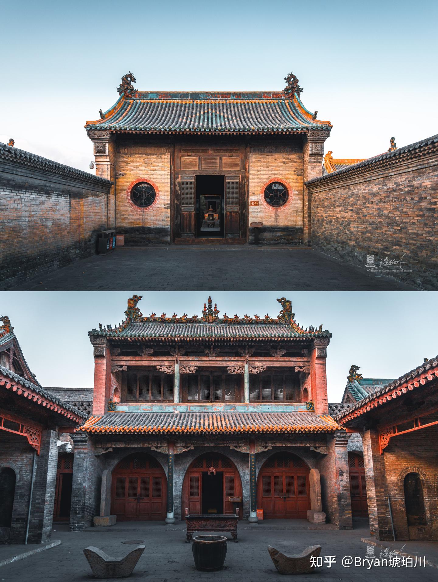 A scenic view of Jinzhong Jiexu Dongyue Temple