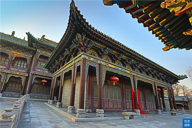 A scenic view of Jinzhong Jinzhuang Confucian Temple