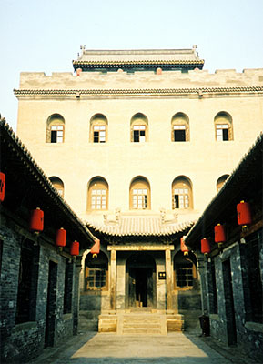 A scenic view of Jinzhong Kong Family Compound Taigu