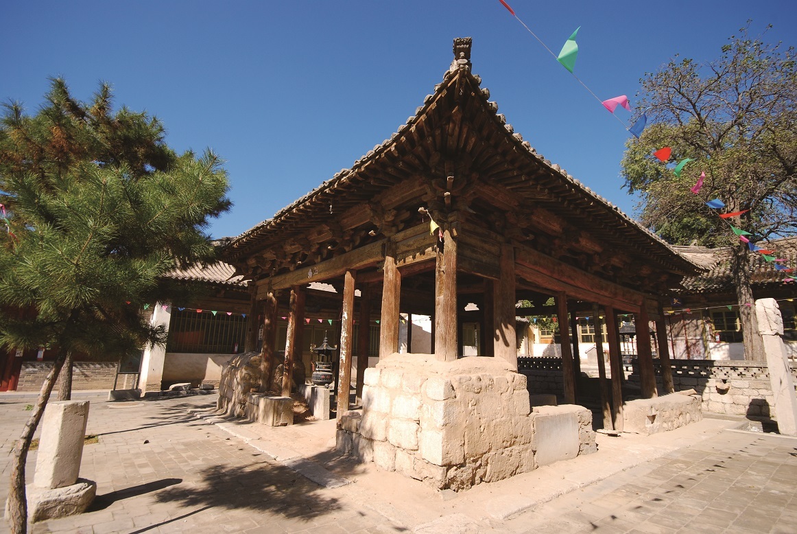 A scenic view of Jinzhong Liangcun Hongfu Temple
