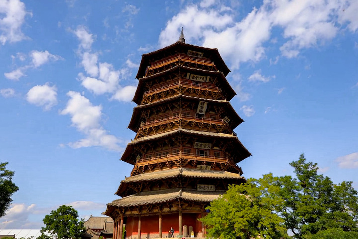 A scenic view of Jinzhong Liyinghou Miao