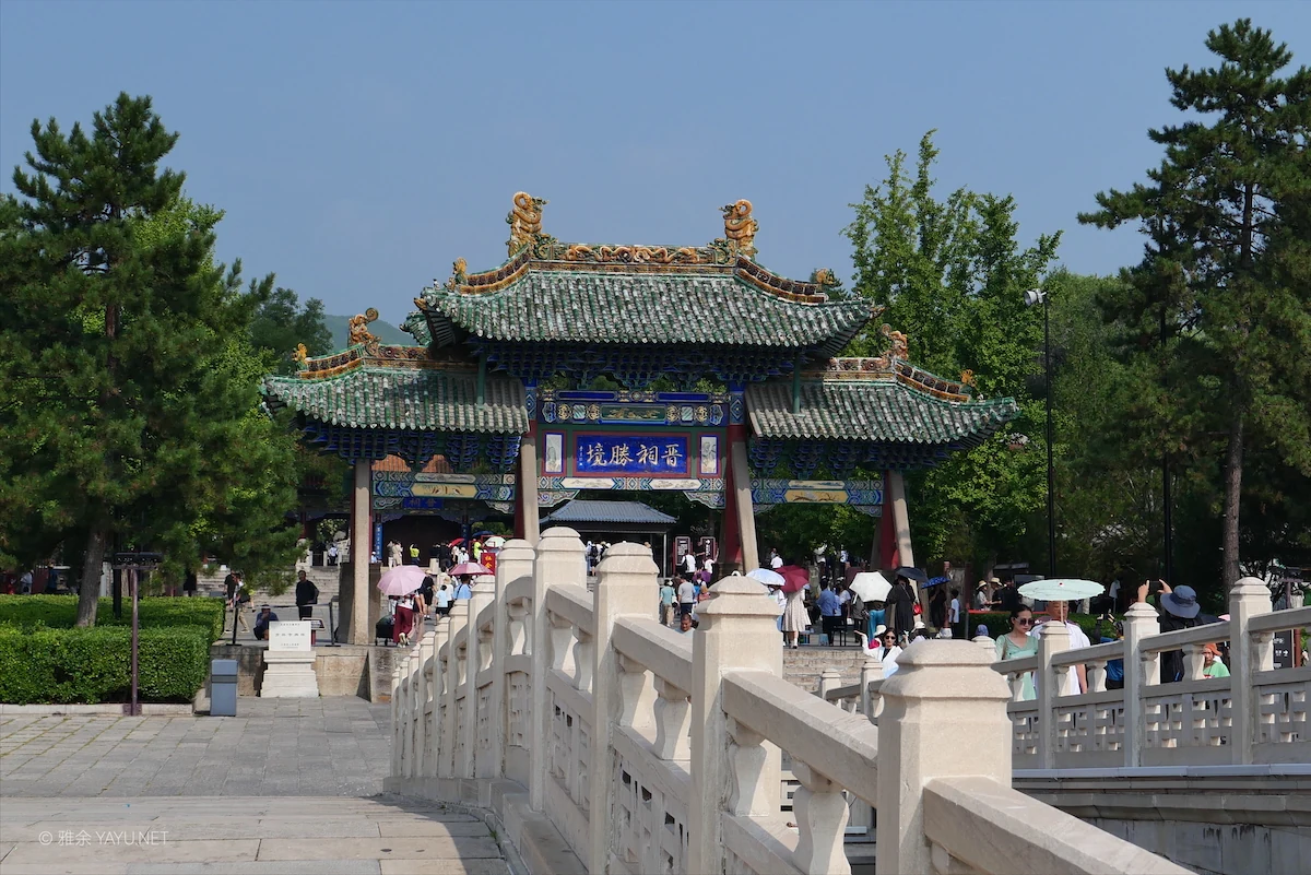 A scenic view of Jinzhong Liyinghou Miao