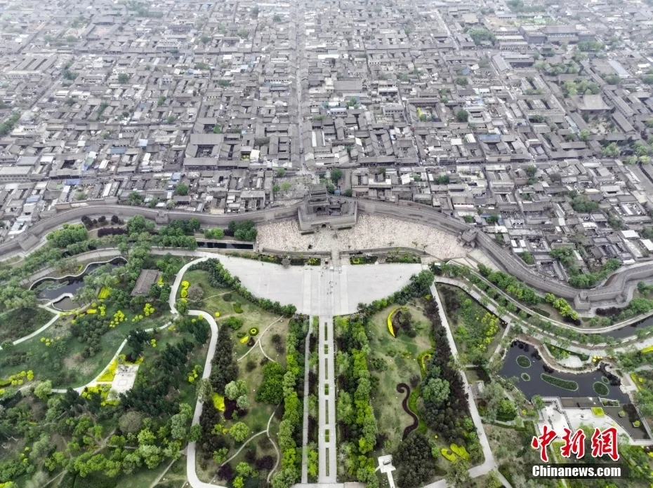 A scenic view of Jinzhong Pingyao Huiji Bridge