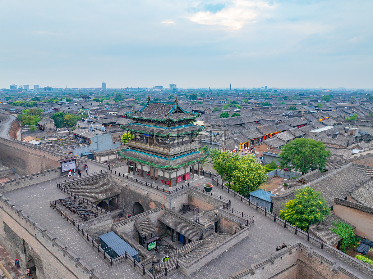 A scenic view of Jinzhong Pingyao Huiji Bridge