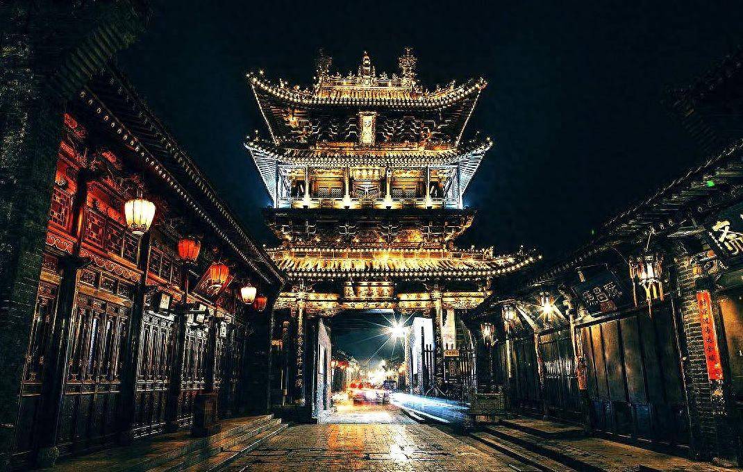 A scenic view of Jinzhong Pingyao Qingxu Guan