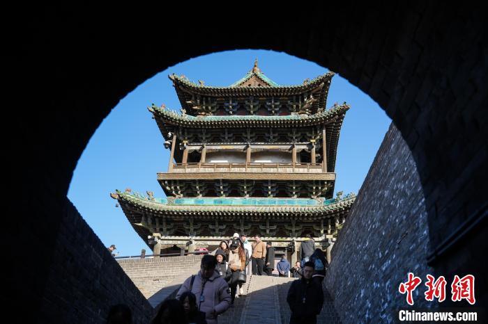 A scenic view of Jinzhong Pingyao Shi Lou