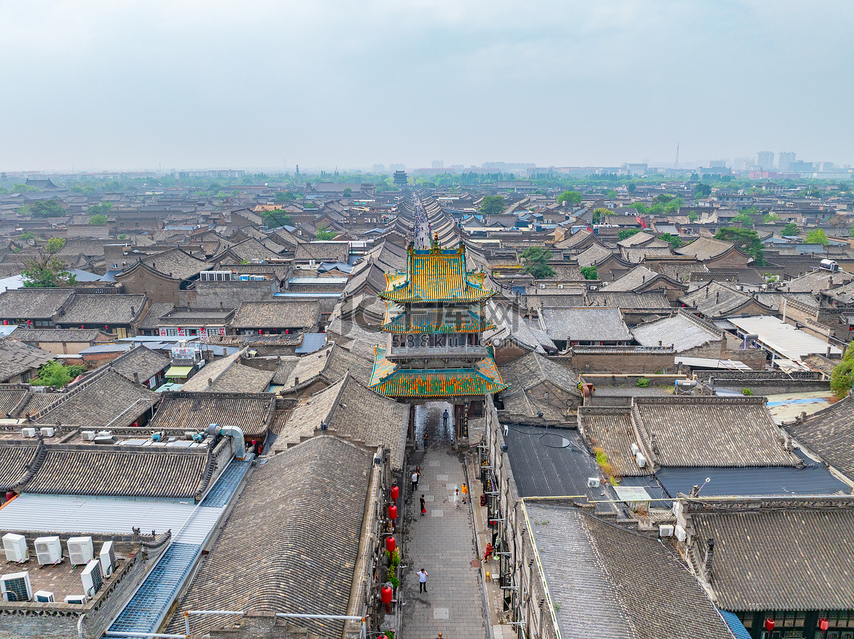 A scenic view of Jinzhong Pingyao Shi Lou