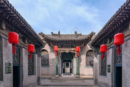 A scenic view of Jinzhong Qiao Family Compound