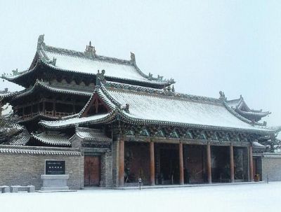 A scenic view of Jinzhong Shitie Tomb Group
