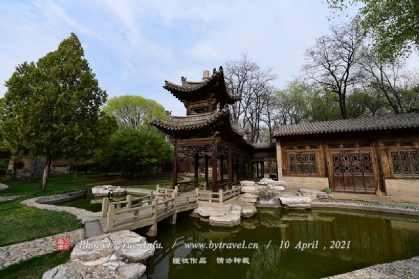 A scenic view of Jinzhong Shitie Tomb Group