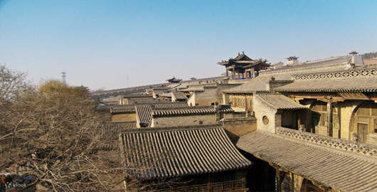 A scenic view of Jinzhong Wang Family Courtyard