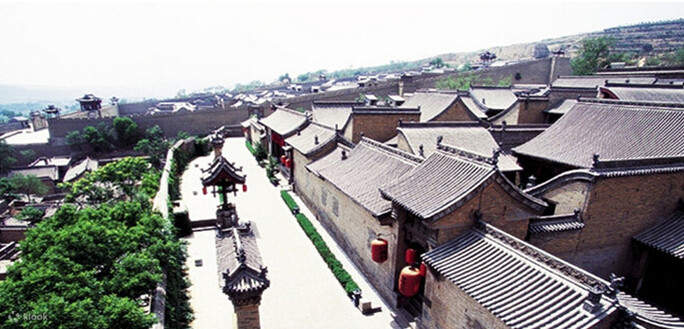 A scenic view of Jinzhong Wang Family Courtyard