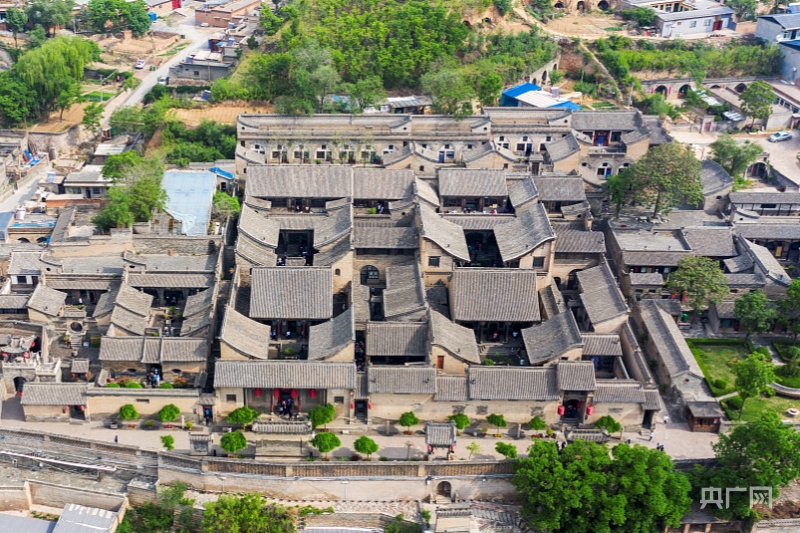 A scenic view of Jinzhong Wang Family Courtyard