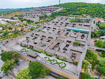 A scenic view of Jinzhong Wang Family Courtyard