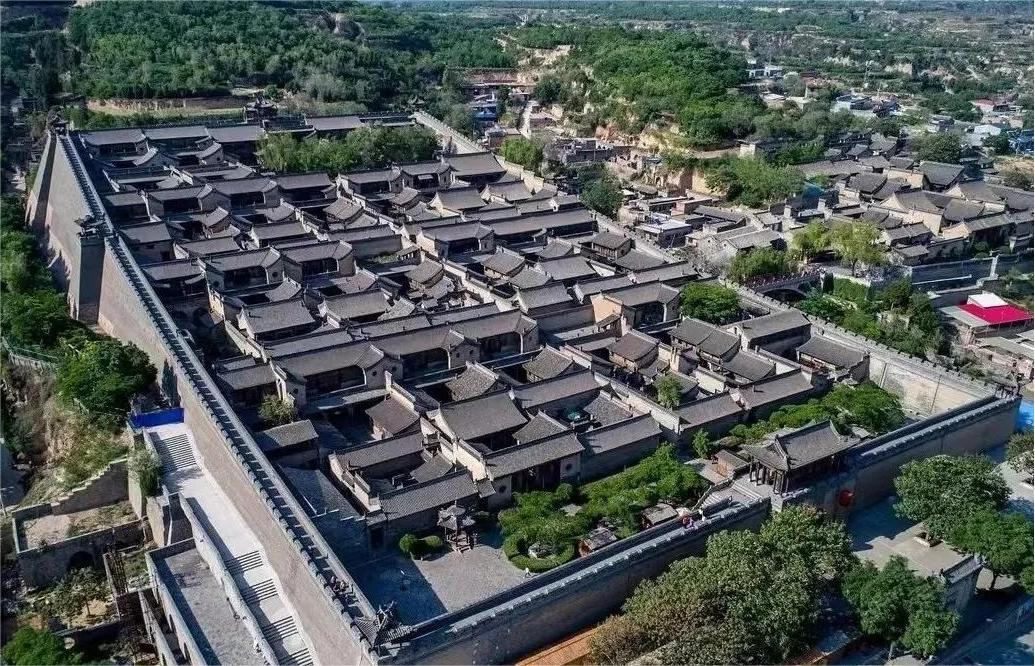 A scenic view of Jinzhong Wang Family Courtyard