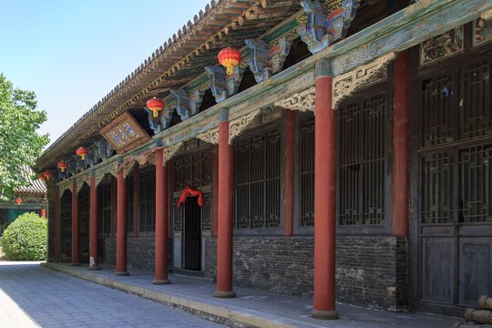 A scenic view of Jinzhong Wubian Temple