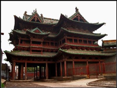 A scenic view of Jinzhong Xincun Miaojue Temple