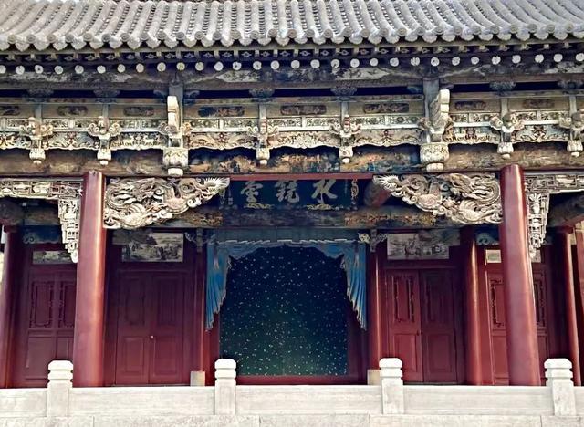 A scenic view of Jinzhong Xincun Miaojue Temple