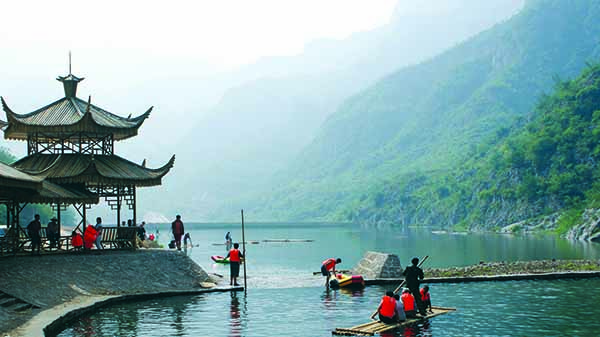 A scenic view of Jinzhong Xiyang Chongjiao Temple