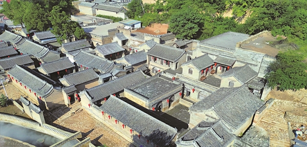 A scenic view of Jinzhong Xiyang Chongjiao Temple