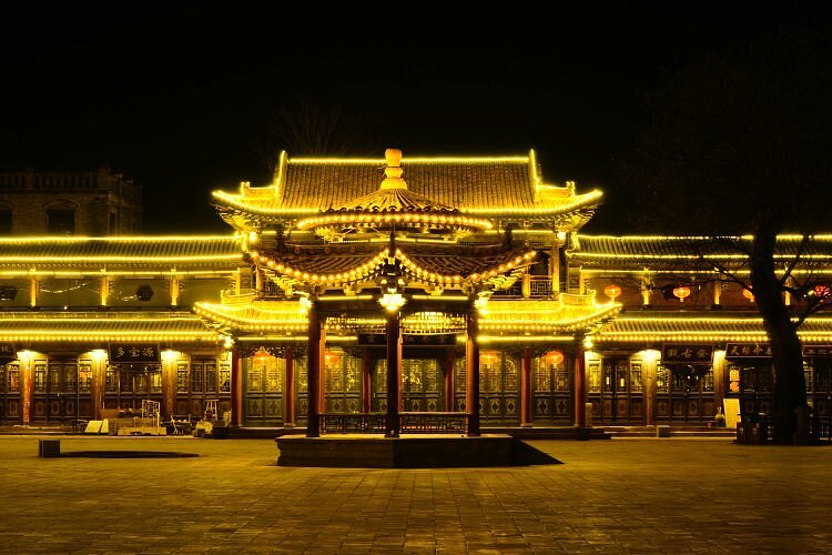 A scenic view of Jinzhong Yici Chenghuang Temple