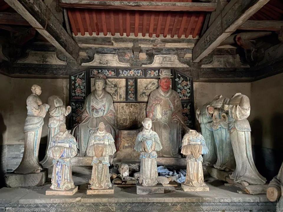 A scenic view of Jinzhong Yunfeng Temple Shifo Hall