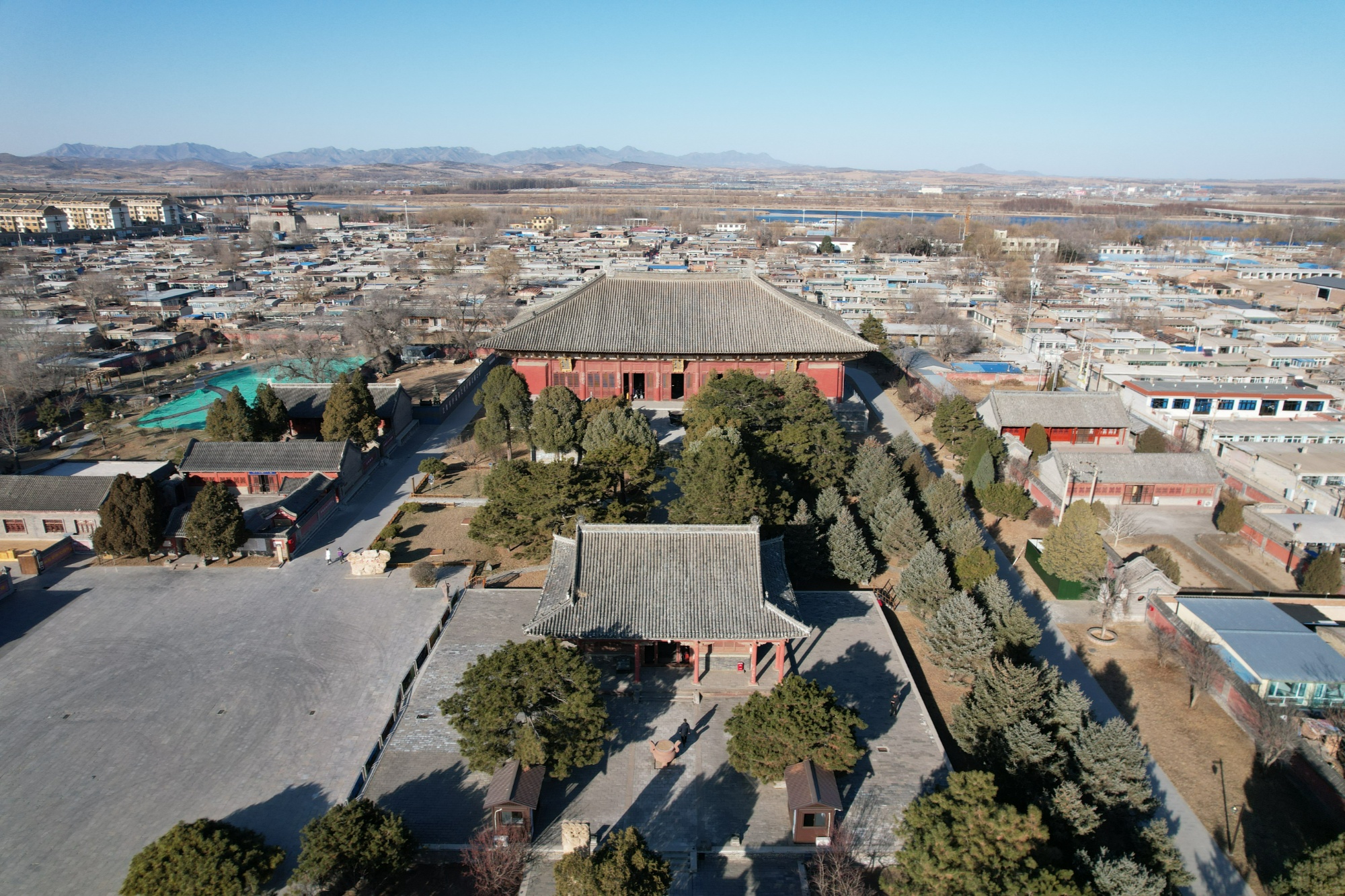 A scenic view of Jinzhou Fengguosi