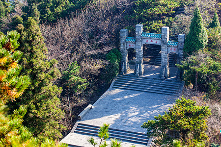 A scenic view of Jiujiang Lushan Cijingting