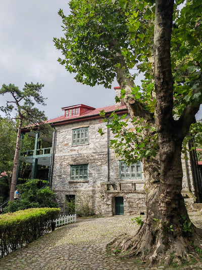 A scenic view of Jiujiang Lushan Huiyi Jiuzhi Bieshuqun