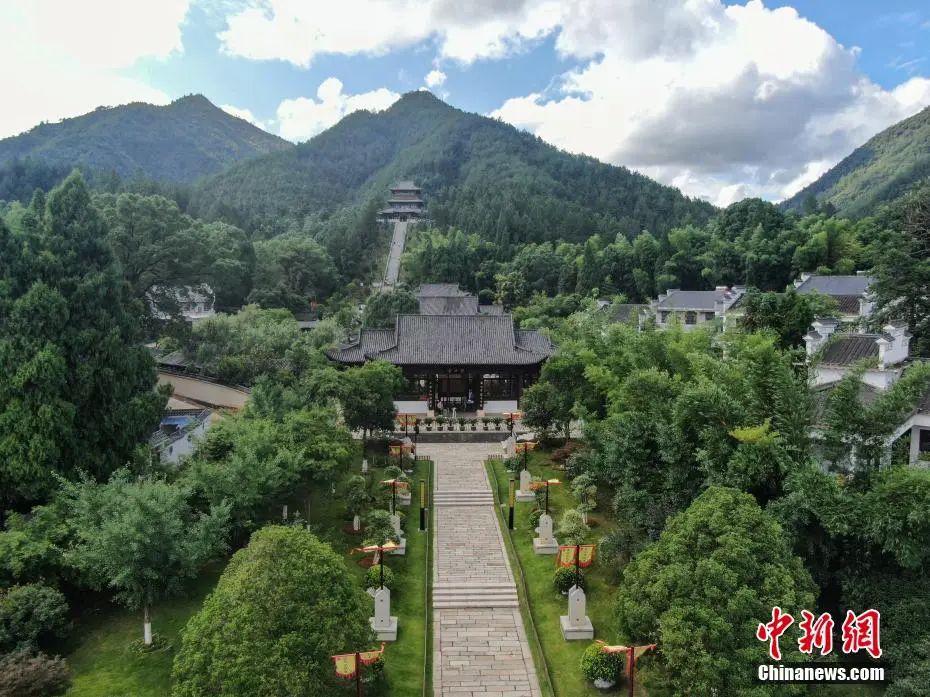 A scenic view of Jiujiang Shanbei Yizhi