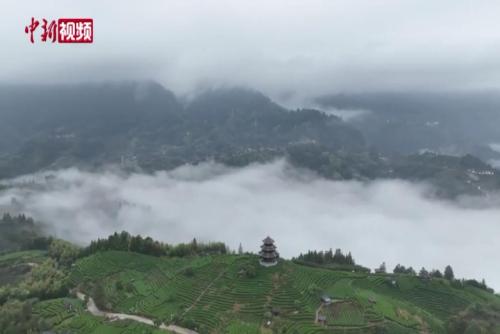 A scenic view of Jiujiang Tongling Tongkuang Yizhi