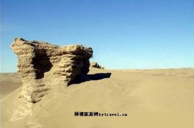 A scenic view of Jiuquan Ganggangwa Yizhi