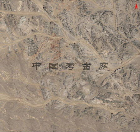 A scenic view of Jiuquan Mazongshan Yukuan Yizhi