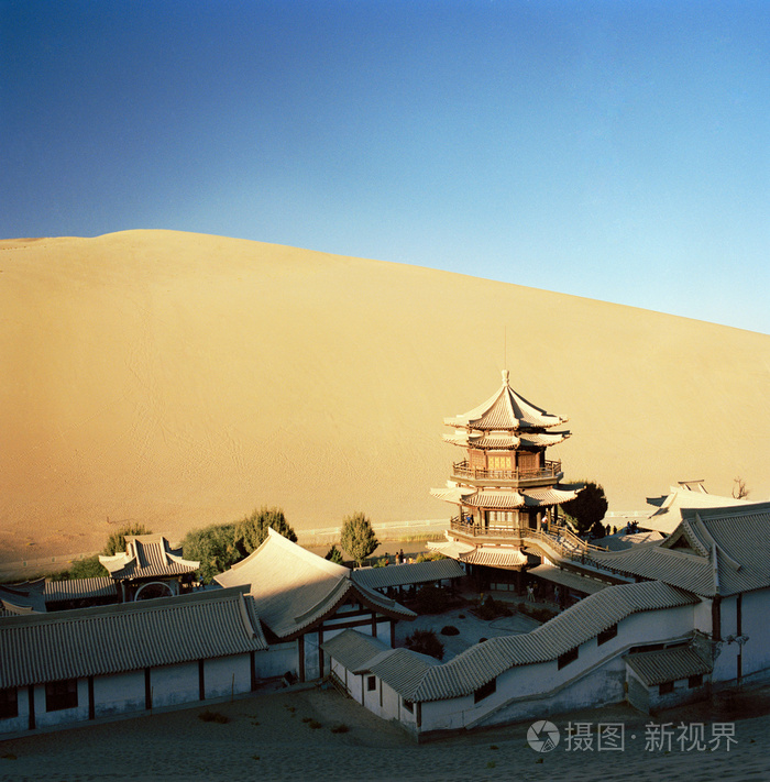 A scenic view of Jiuquan Shaguoliang Yizhi