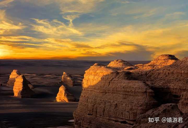 A scenic view of Jiuquan Shaguoliang Yizhi
