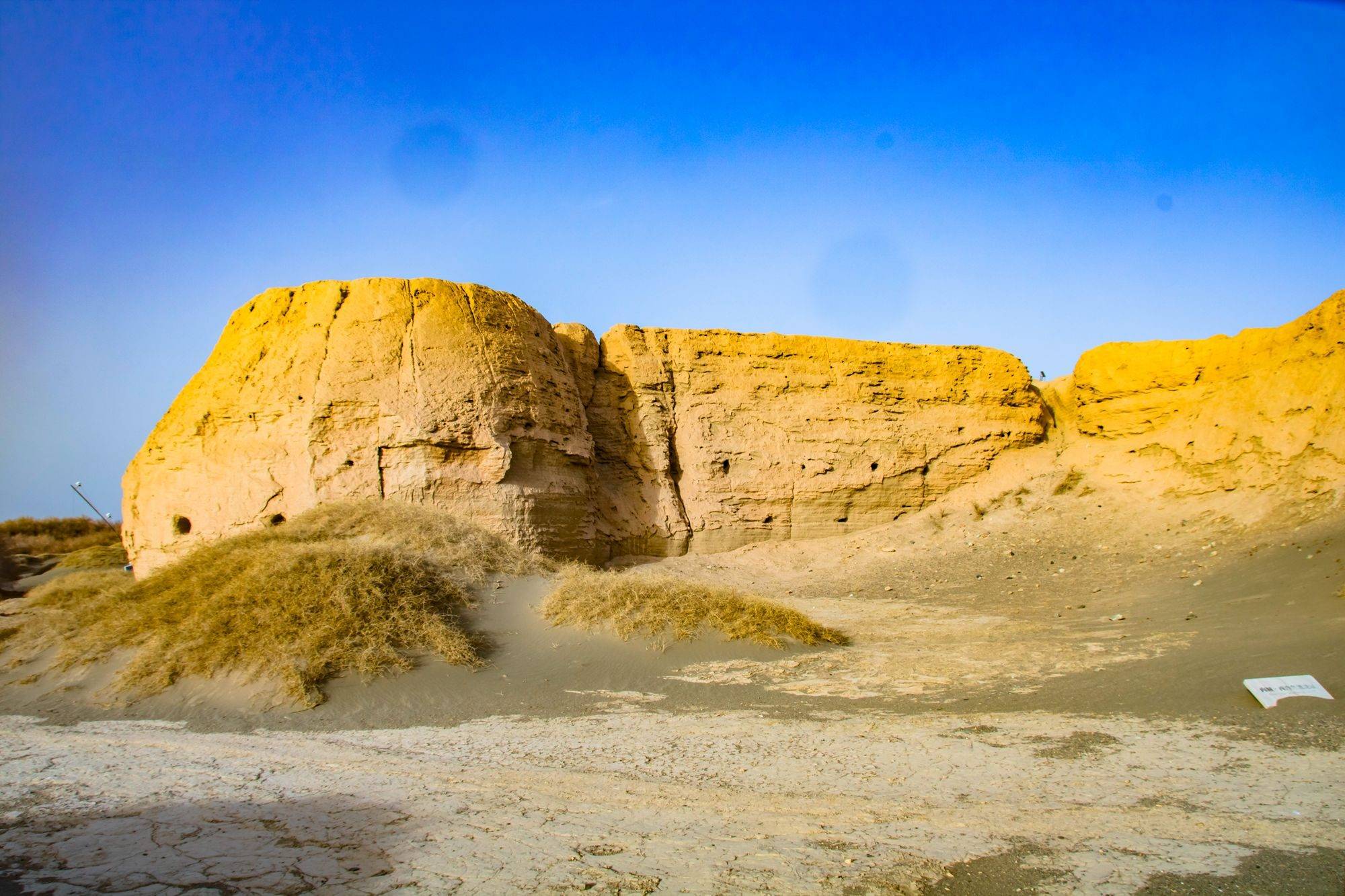 A scenic view of Jiuquan Suoyangcheng Yizhi